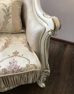 Кресло "МОНА ЛИЗА" белый глянец