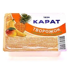 Фото для Творожок Карат 230гр фруктовый 15% тропические фрукты*8 БЗМЖ)