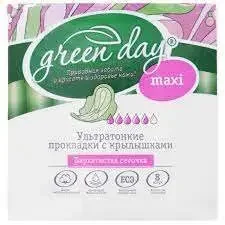 Фото для Прокладки Грин Дэй 8шт Ультра Макси Драй*24