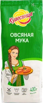 Фото для Мука Кудесница 400гр Овсяная*10