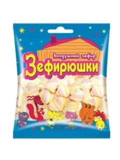Фото для Зефир Зифирюшки 80г косичка твист*20