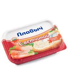 Фото для Продукт плавленый с сыром Плавыч 180гр с ветчиной ванна*24