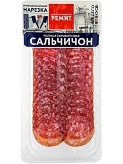 Фото для Колбаса Сальчичон 70гр с/к нарезка Ремит