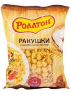 Фото для Макароны Роллтон 400г Готовить легко Ракушки*14*7 