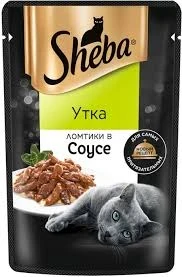 Фото для Корм д/кошек Шеба 75г в соусе Утка*28