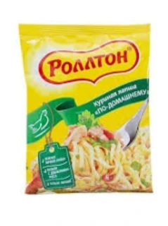 Фото для Лапша яичная Роллтон 85г со вкусом курицы м/у *40*20
