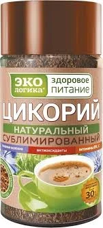 Фото для Цикорий ЭКО логика 85г сублимированный с/б*15