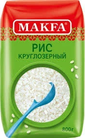Фото для Крупа Макфа 800гр рис круглозерный*6