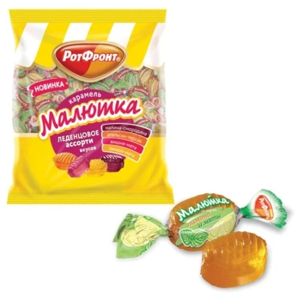 Фото для Карамель Бабаевская 250гр Малютка карамельное Ассорти*10