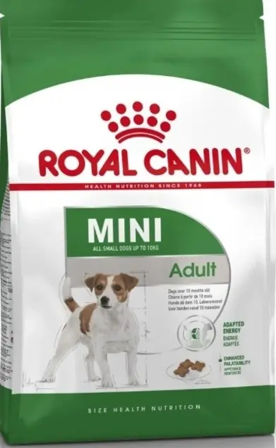 Royal Canin Mini Adult корм для взрослых собак малых пород с 10 месяцев до 8 лет, 500 гр