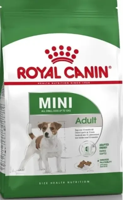 Фото для Royal Canin Mini Adult корм для взрослых собак малых пород с 10 месяцев до 8 лет, 500 гр