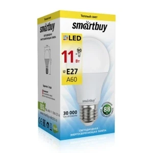 Фото для Лампа LED-А60 11Вт 3000 Е27 Smartbuy
