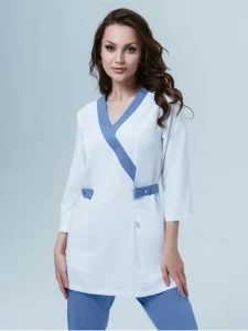 Фото для Блуза женская Бл-377а3/4 либерти люкс рук.3/4 р.44 158-164(ЧЗ)