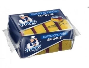 Фото для Губка для посуды TURBOMAG EXTRA grande 4 шт 1/60