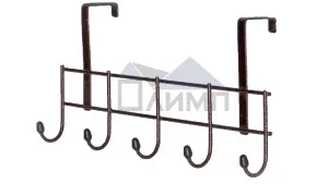 Фото для Вешалка надверная 5 крючков из прутка Олимп