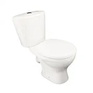 Фото для Унитаз-компакт Оптима Стандарт, косой выпуск, нижняя подводка, кнопка, белый