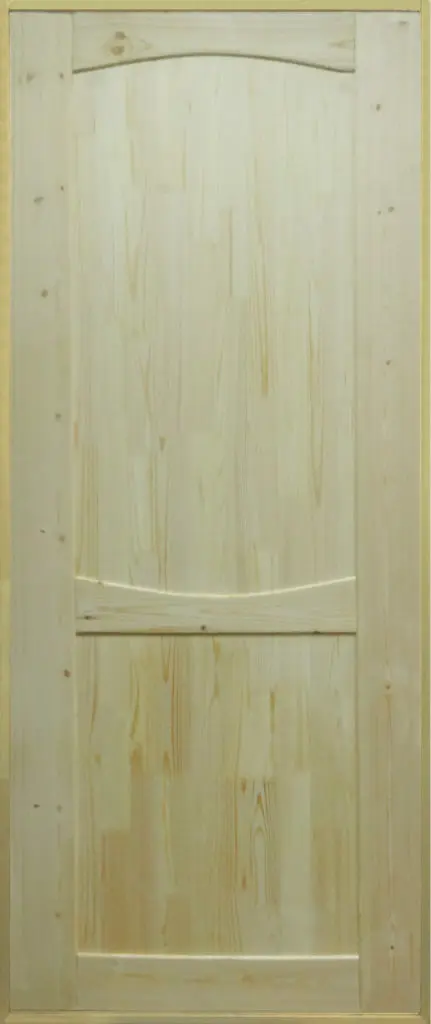 Дверь филенчатая. Фигурная, межкомнатная, сосна - 2000 - 40 - 600