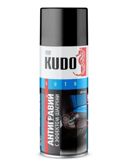 Фото для Антигравий Кudo Черный С Эфектом Шагрени 520мл Ku5225 Kudo арт. KU5225