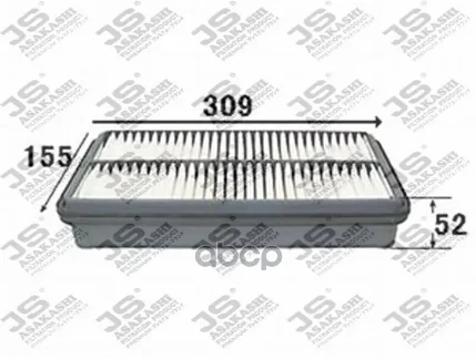 Фото для Фильтр Воздушный A-181 Js Asakachi JS Asakashi арт. A181J