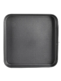 Форма для выпечки LARA LR11-19 (ПРЯМОУГ.+ЗАЖИМ) (28*28*6,8см,сталь,антиприг)