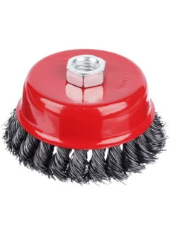 Щетка для УШМ LASTING TOOLS 65мм М14 (однорядн.кручен.проволока 0,5мм) Мет