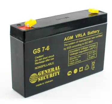 Аккумулятор GSL 6-7,2 (6V, 7,2Ah)
