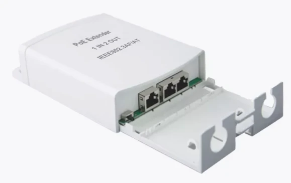 poeudlinitelrazvetvitel100mbitss1na2portarg45splitterdlyakamervideonablyudeniya