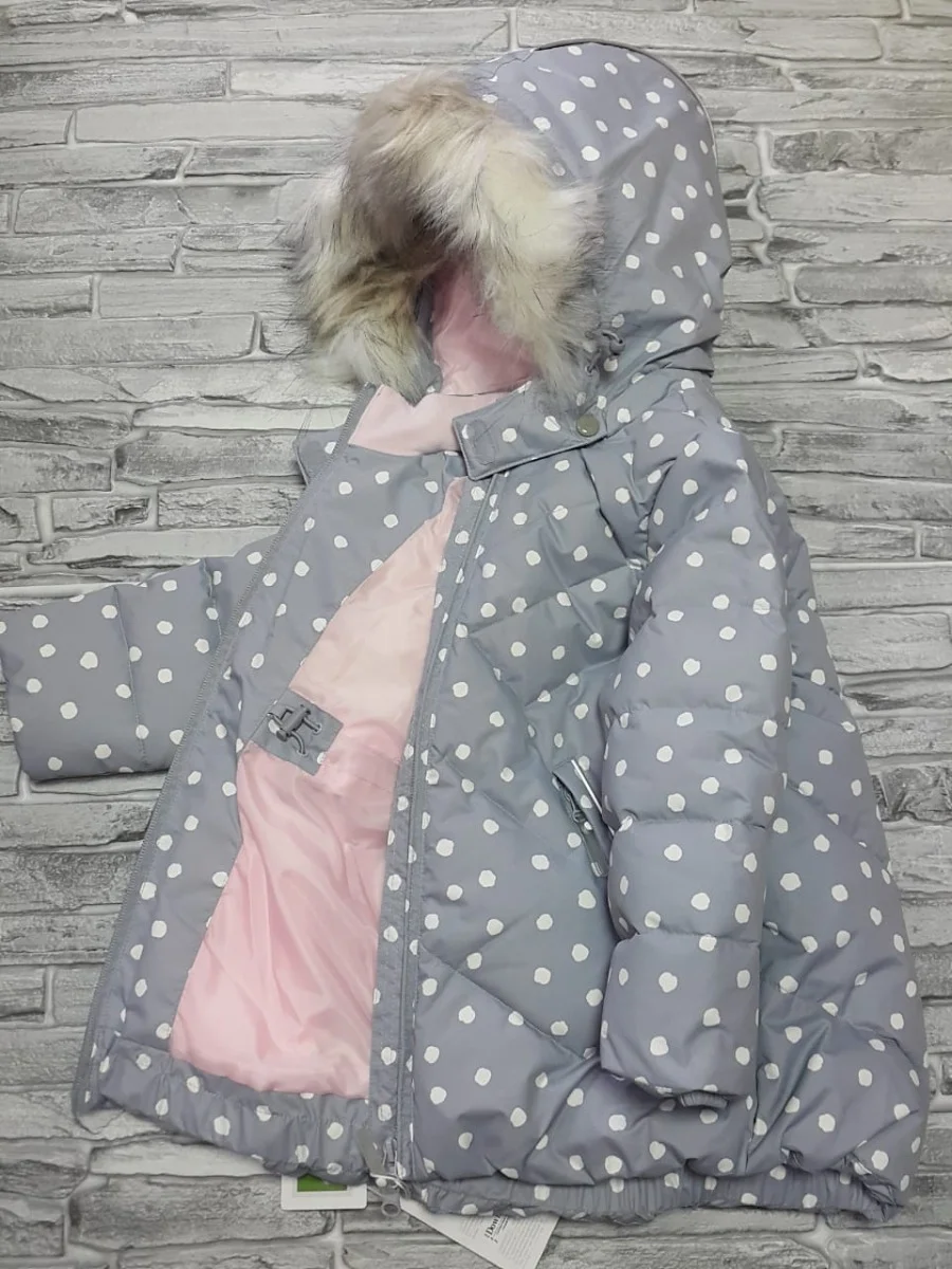 Куртка для девочки удлиненная ,зима 94-104,104-110,110-116
