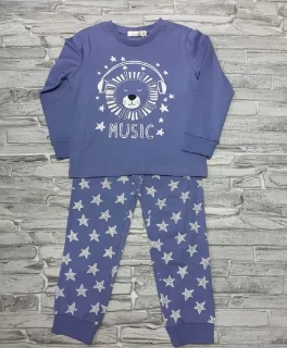 Пижама для мальчика "Музыкальный лев" 98,104,122 хлопок