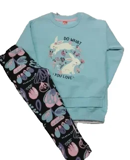 Комплект для девочки с длинным рукавом