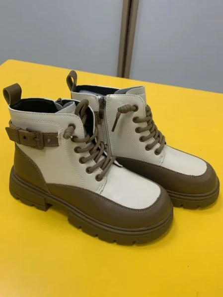 Ботинки демисезонные для девочки, размеры 32-37