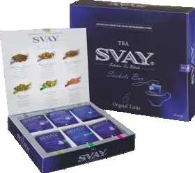 SVAY Selective Tea Blends Серия Sachets Bar (60 саше)