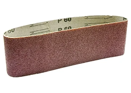 Фото для Шлиф лента бесконечная на тканевой основе Р 60 75мм х 457мм, влагостойкая