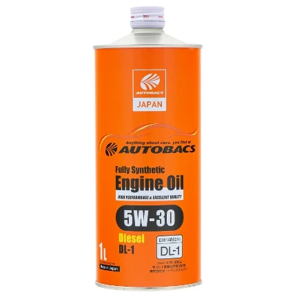Фото для Масло моторное Autobacs Engine Oil 5w30, синтетическое, JASO DL-1, для дизельного двигателя, 1л, арт. A00032641 (Япония)