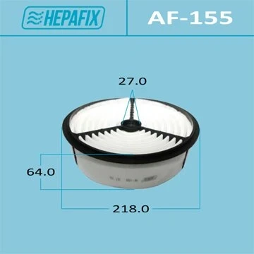 Фото для Фильтр воздушный Hepafix A-155, арт. AF-155