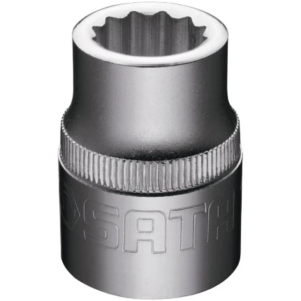 Фото для Головка торцевая SATA, короткая, 12-гранная, под квадрат 3/4", 36мм, арт. 16617