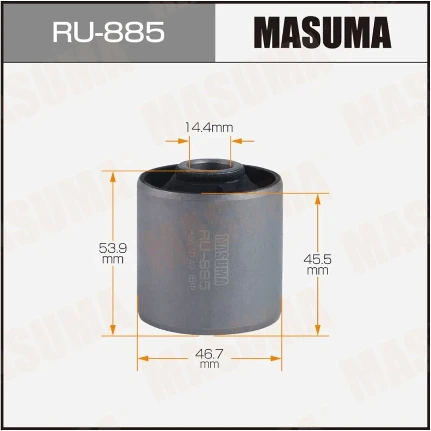 Фото для Сайлентблок продольного рычага Masuma, арт. RU-885