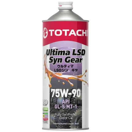 Фото для Масло трансмиссионное Totachi Ultima LSD Syn-Gear 75w90, синтетическое, API GL-5/MT-1, для МКПП, мостов и дифференциалов повышен