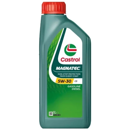 Фото для Масло моторное Castrol Magnatec 5w30, синтетическое, API SQ, ACEA C3, универсальное, 1л, арт. 3430662 (Корея)