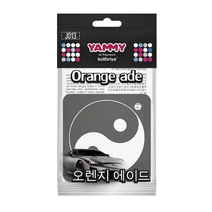 Фото для Ароматизатор подвесной Yammy Orange Ade (Апельсин), картон с пропиткой, арт. J013