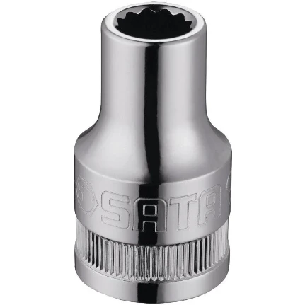 Фото для Головка торцевая SATA, короткая, 12-гранная, под квадрат 1/2", 30мм, арт. 13617