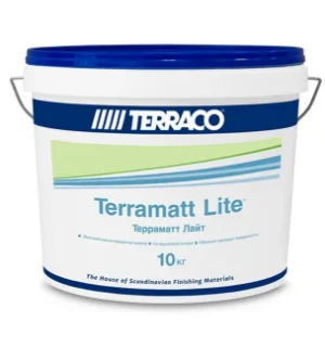 Фото для Водоэмульсионная краска для наружных и внутренних работ TERRACO TERRAMATT LITE