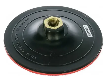 Фото для Тарелка опорная пластиковая для УШМ, на липучке, d=125мм, М14 35742-125 STAYER