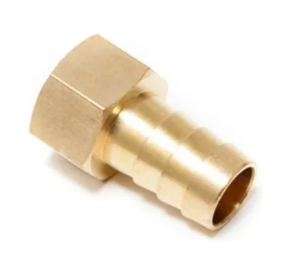 Фото для Фитинг прямой елочка 10мм - резьба 1/4"F металл