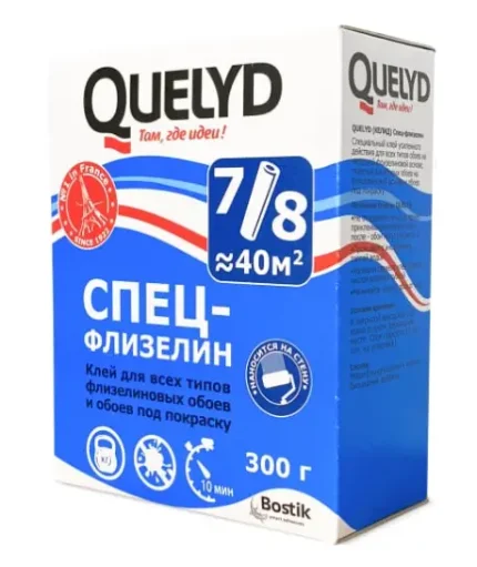 Фото для Клей Quelyd Обойный СПЕЦ-ФЛИЗЕЛИН 300гр 
