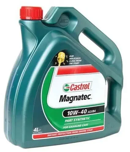 Фото для Масло моторное CASTROL Magnatec А3/В4 10W-40 4Л (п/с бензин)