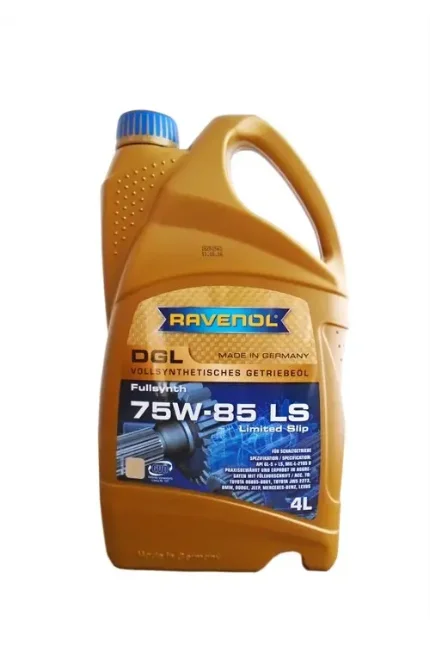 Фото для DGL SAE 75W-85 GL-5 4л синтетика для LSD (limited slip differential) RAVENOL 