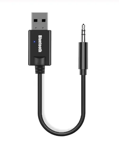 Фото для Адаптер Bluetooth --> AUX 3.5мм (USB для питания)