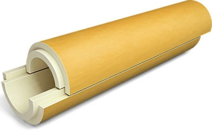 Скорлупа ППС для теплоизоляции трубопроводов 114х40