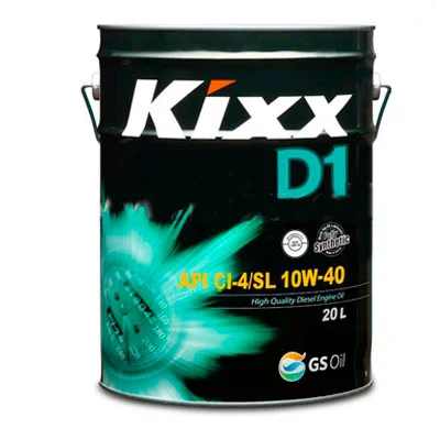 Моторное масло GS Kixx D1 10W40 (20л) Cl-4/SL